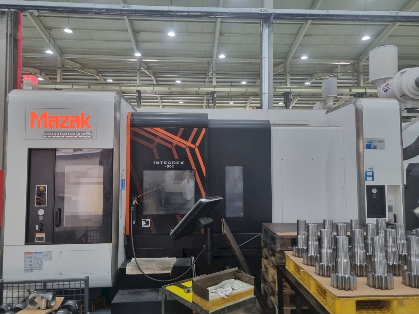 Vooraanzicht  van Mazak   machine