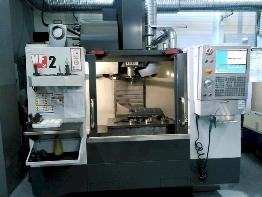 Vooraanzicht  van HAAS VF2  machine