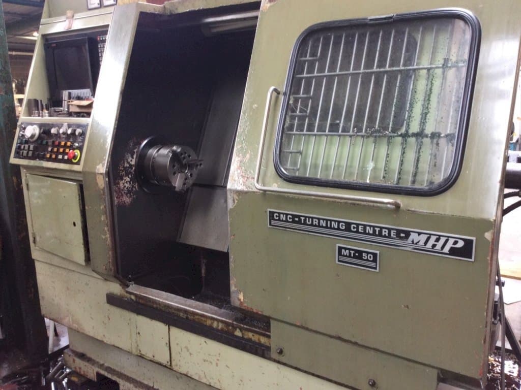 Vooraanzicht  van MHP MT-50  machine