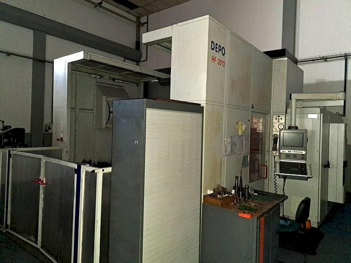 Vooraanzicht  van DEPO HP  machine