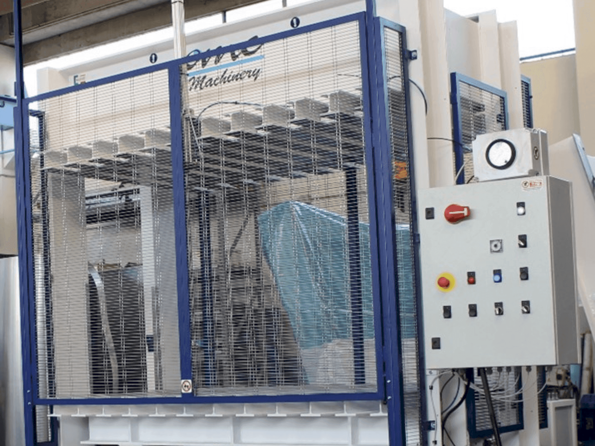 Vooraanzicht  van OMC PPC/e  machine