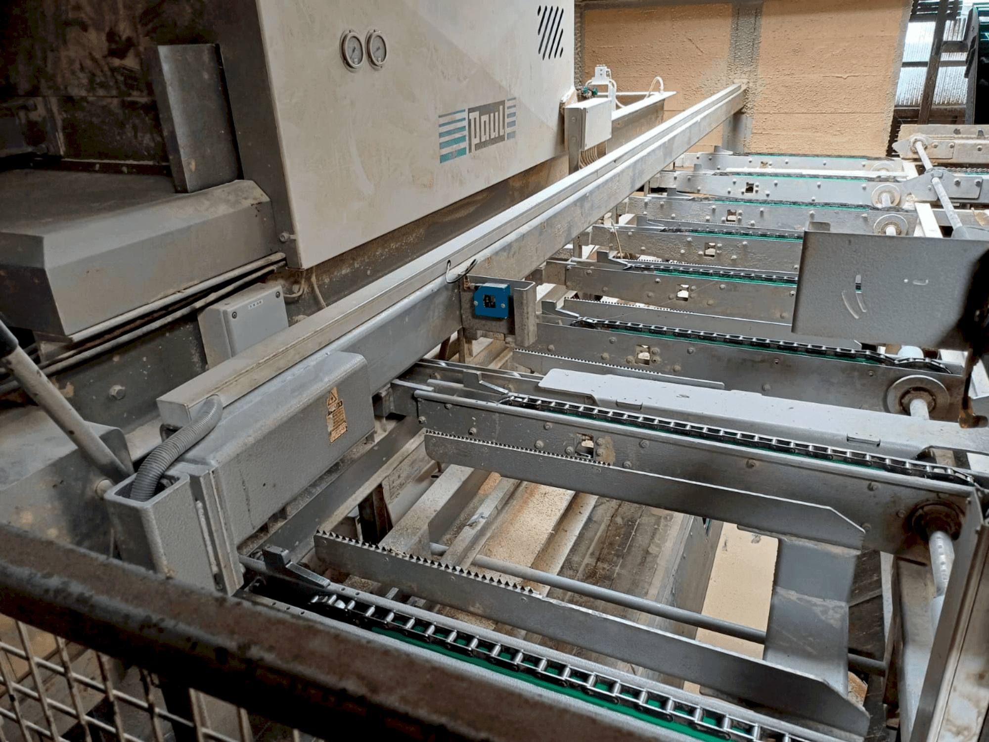 Vooraanzicht van Paul Reinhardt BK 1000 machine