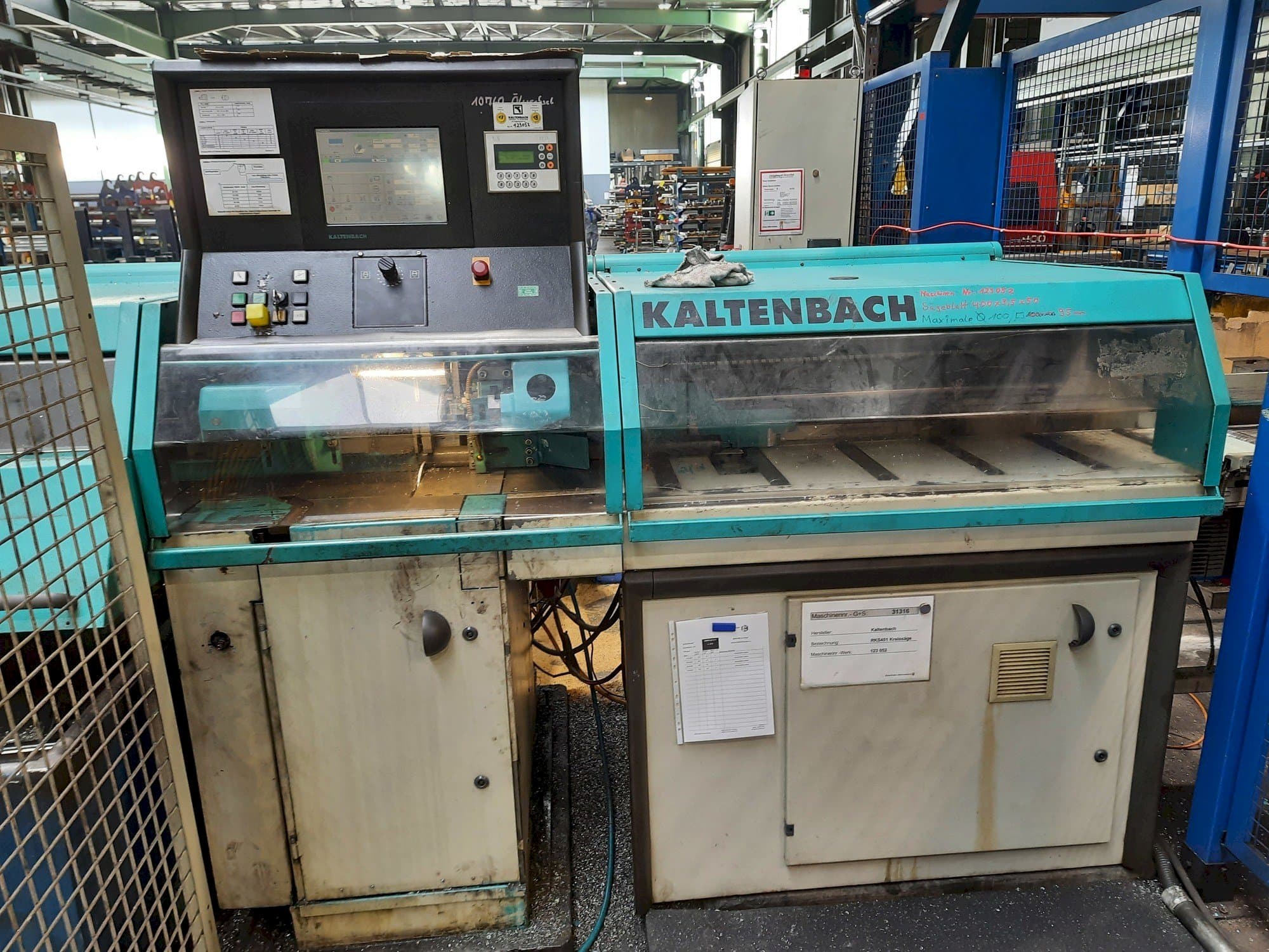 Vooraanzicht  van KALTENBACH RKS 451  machine
