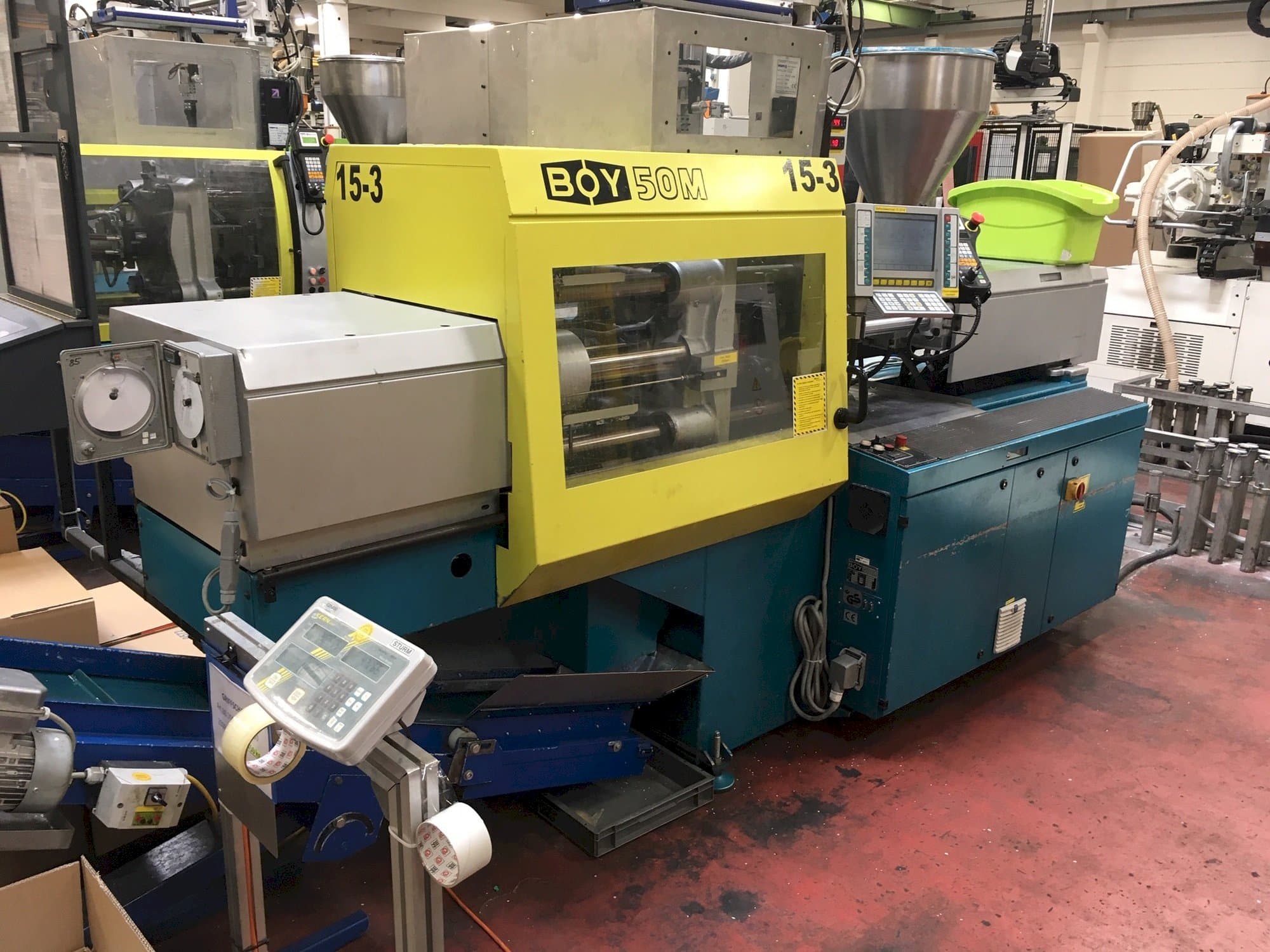 Vooraanzicht van Dr. Boy 50M machine