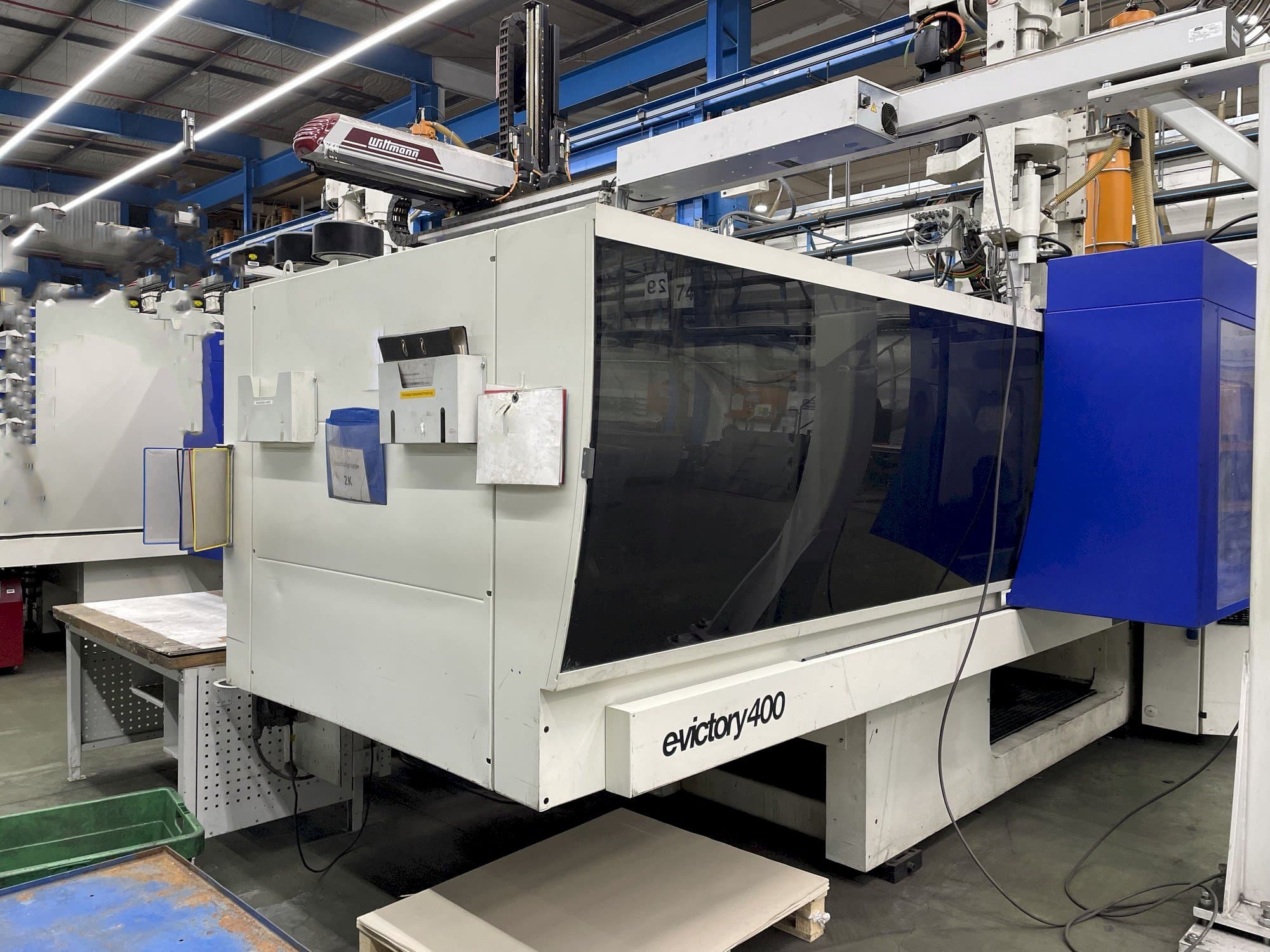 Vooraanzicht van ENGEL e-vc 1340H/310V/400 machine