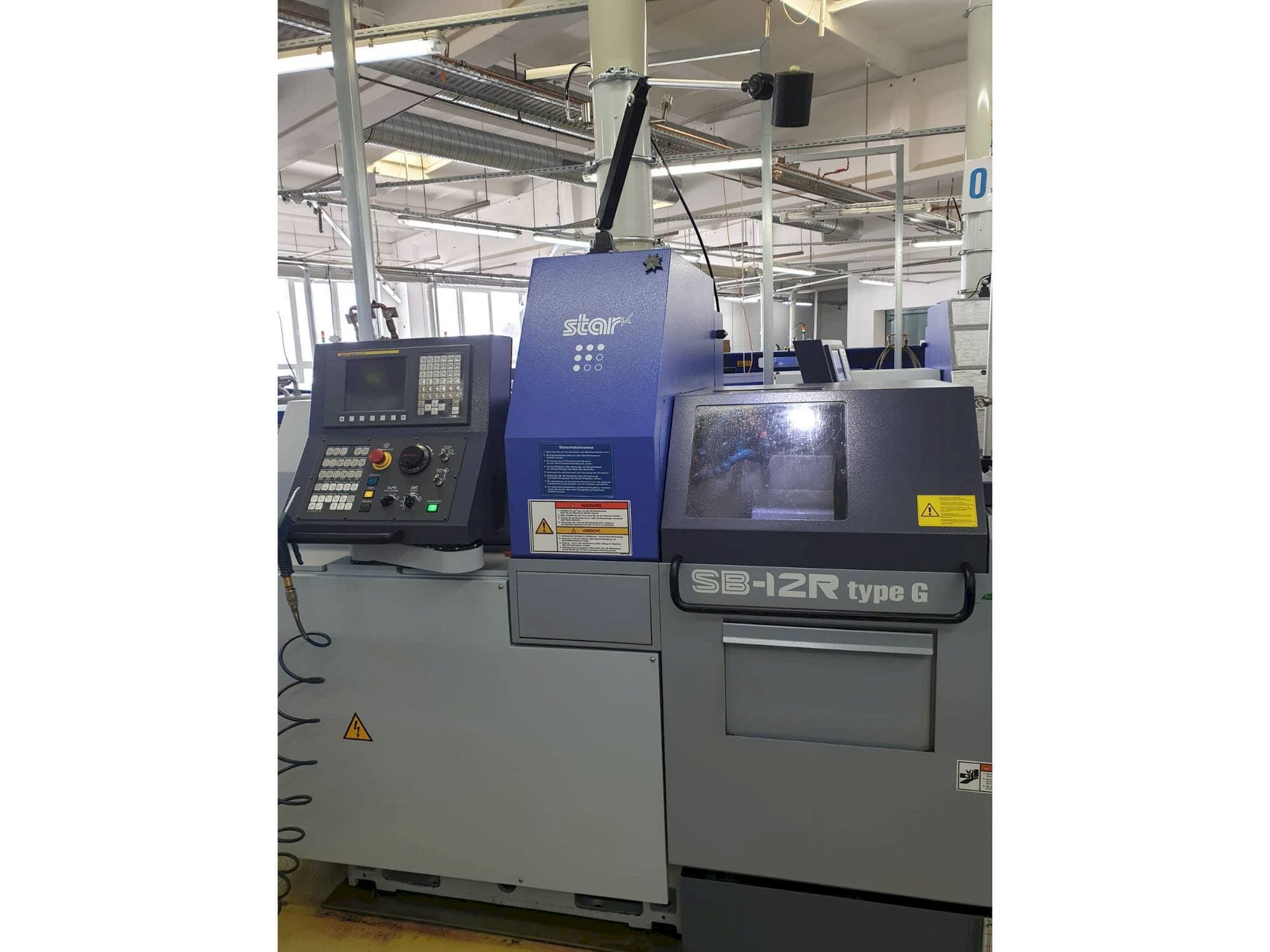 Vooraanzicht van Star SB12 RG machine