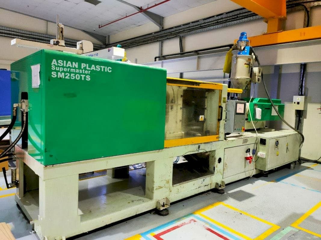 Vooraanzicht van Supermaster SM 250 TS machine