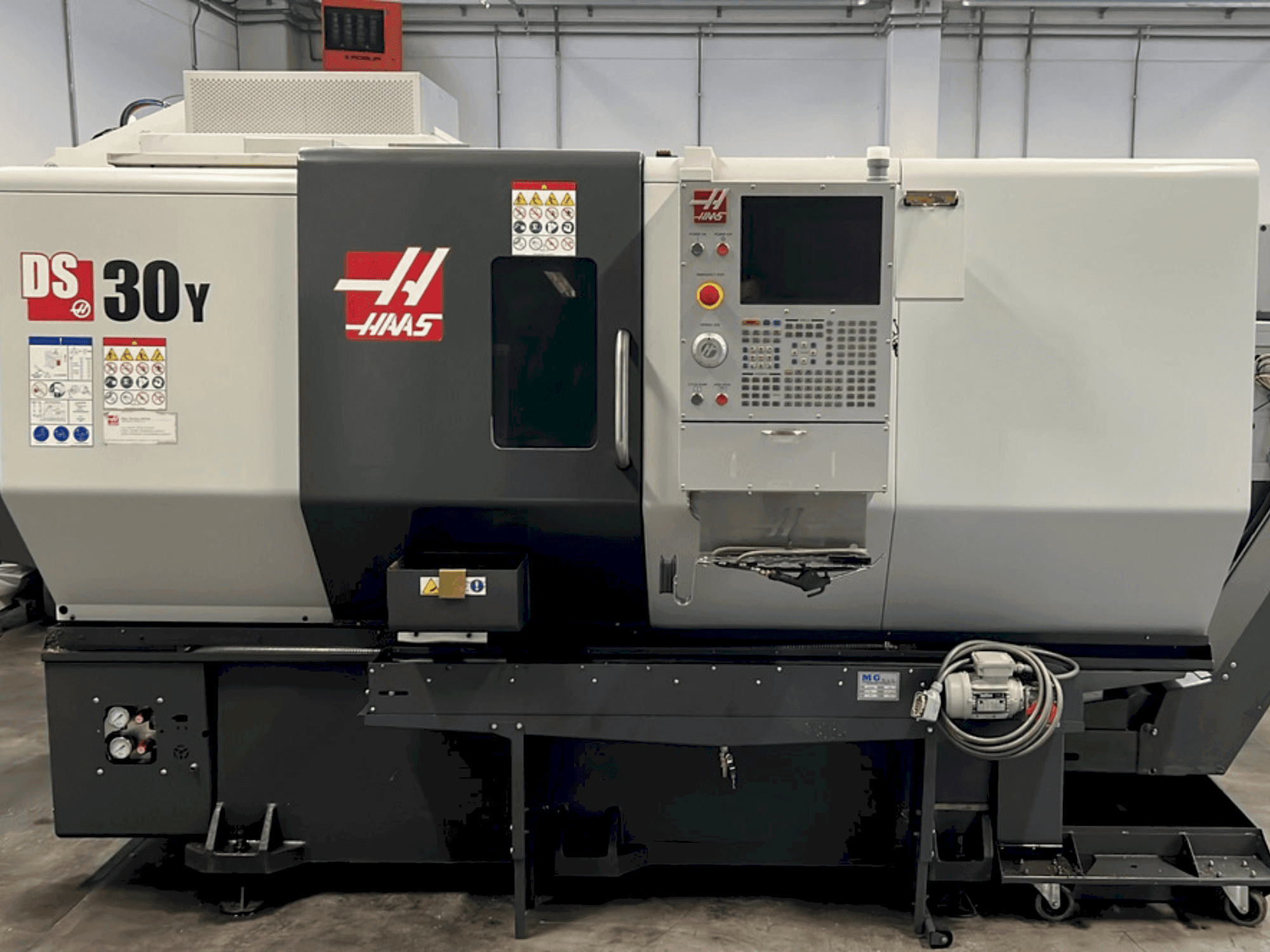Vooraanzicht  van HAAS DS30Y  machine