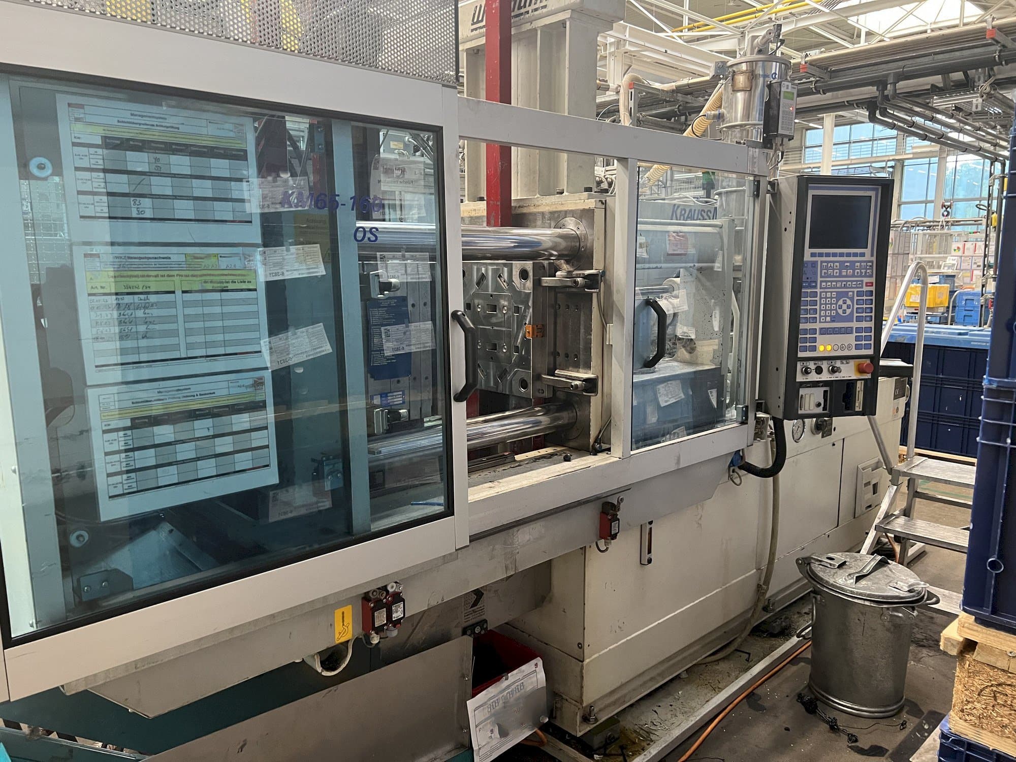 Vooraanzicht van Krauss Maffei KM 65-160 C2 machine