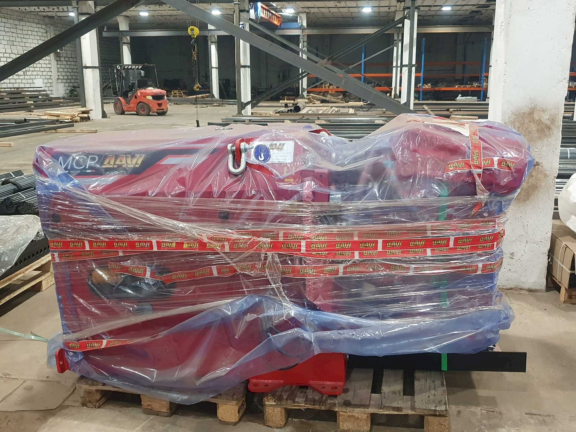 Vooraanzicht van Davi MCP 9 machine