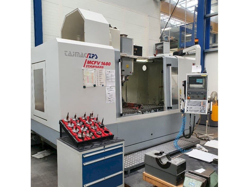 Vooraanzicht van ZPS MCFV 1680 machine