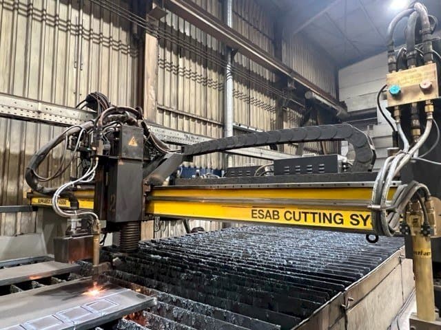 Vooraanzicht van ESAB SXE-P14500 SUPRAREX machine