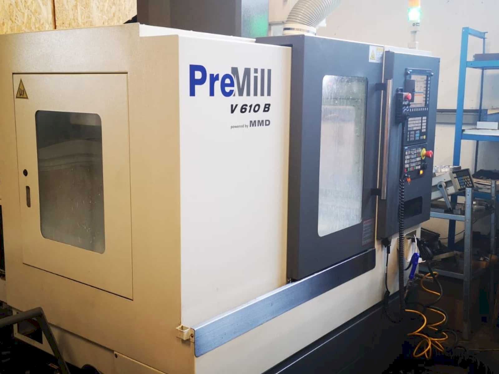 Vooraanzicht van PreMill V 610 B machine