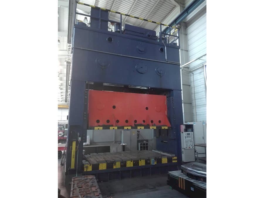 Vooraanzicht van Erfurt PKZZ 1000/4000 machine