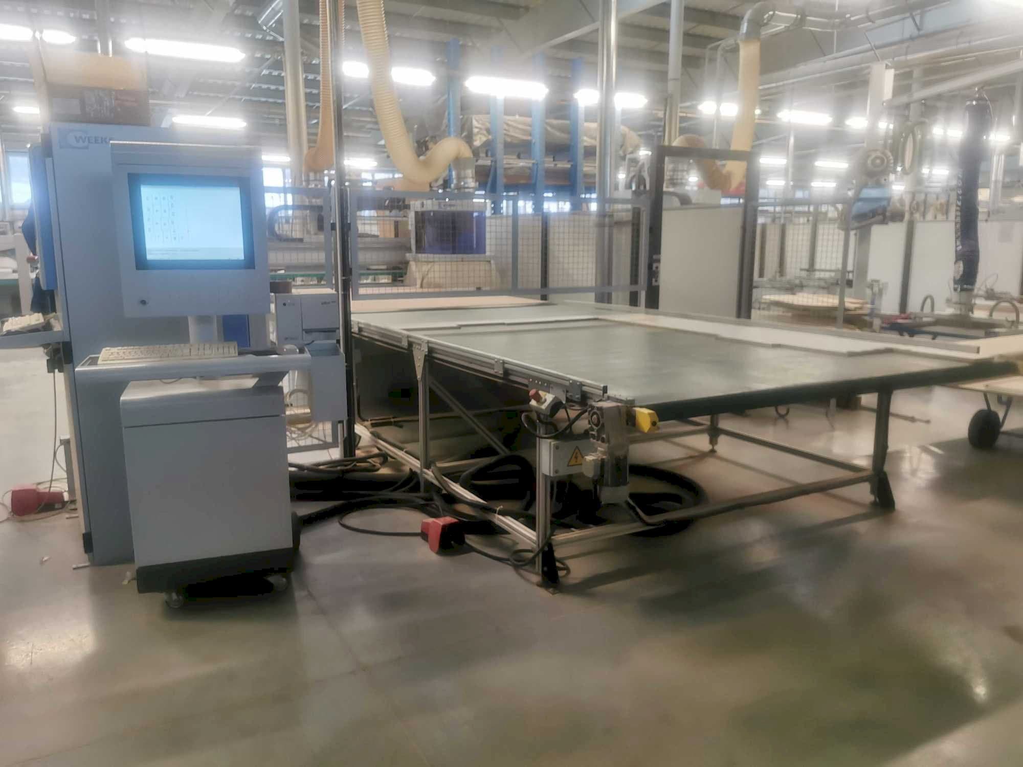 Vooraanzicht van HOMAG Vantage 28M machine