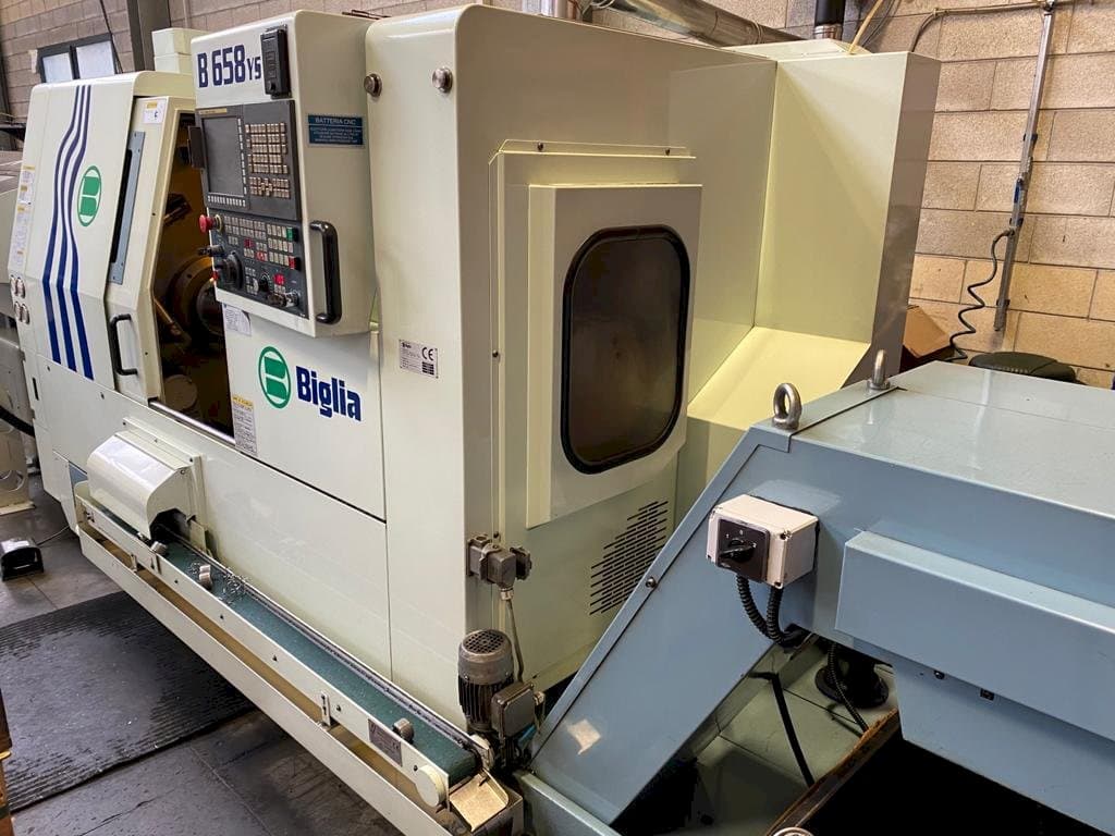 Zijaanzicht van Biglia B658 YS machine