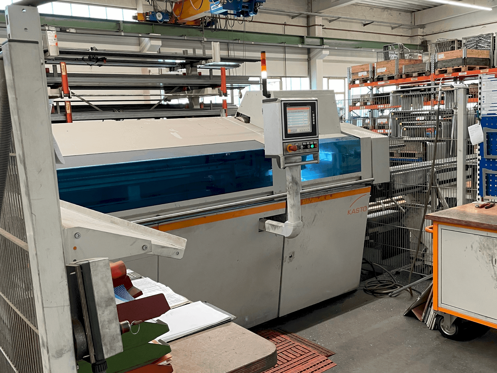 Vooraanzicht van KASTO KASTOflex F machine