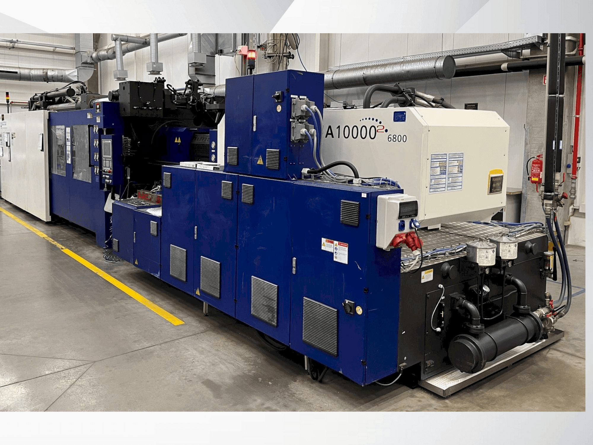 Vooraanzicht  van HAITIAN MARS MA10000 II  machine