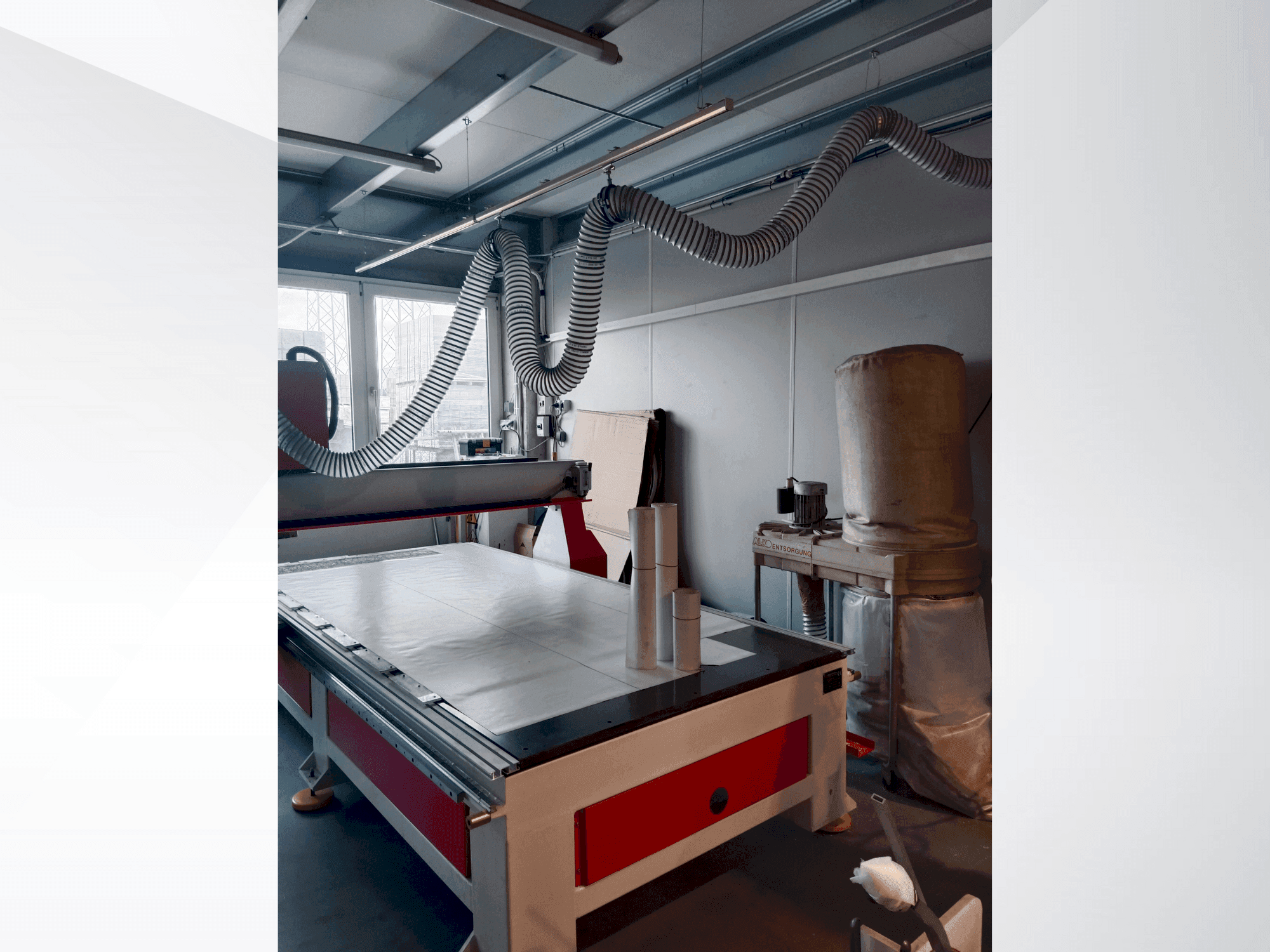 Vooraanzicht van H. Winter Routermax Basic 1325 Eco machine