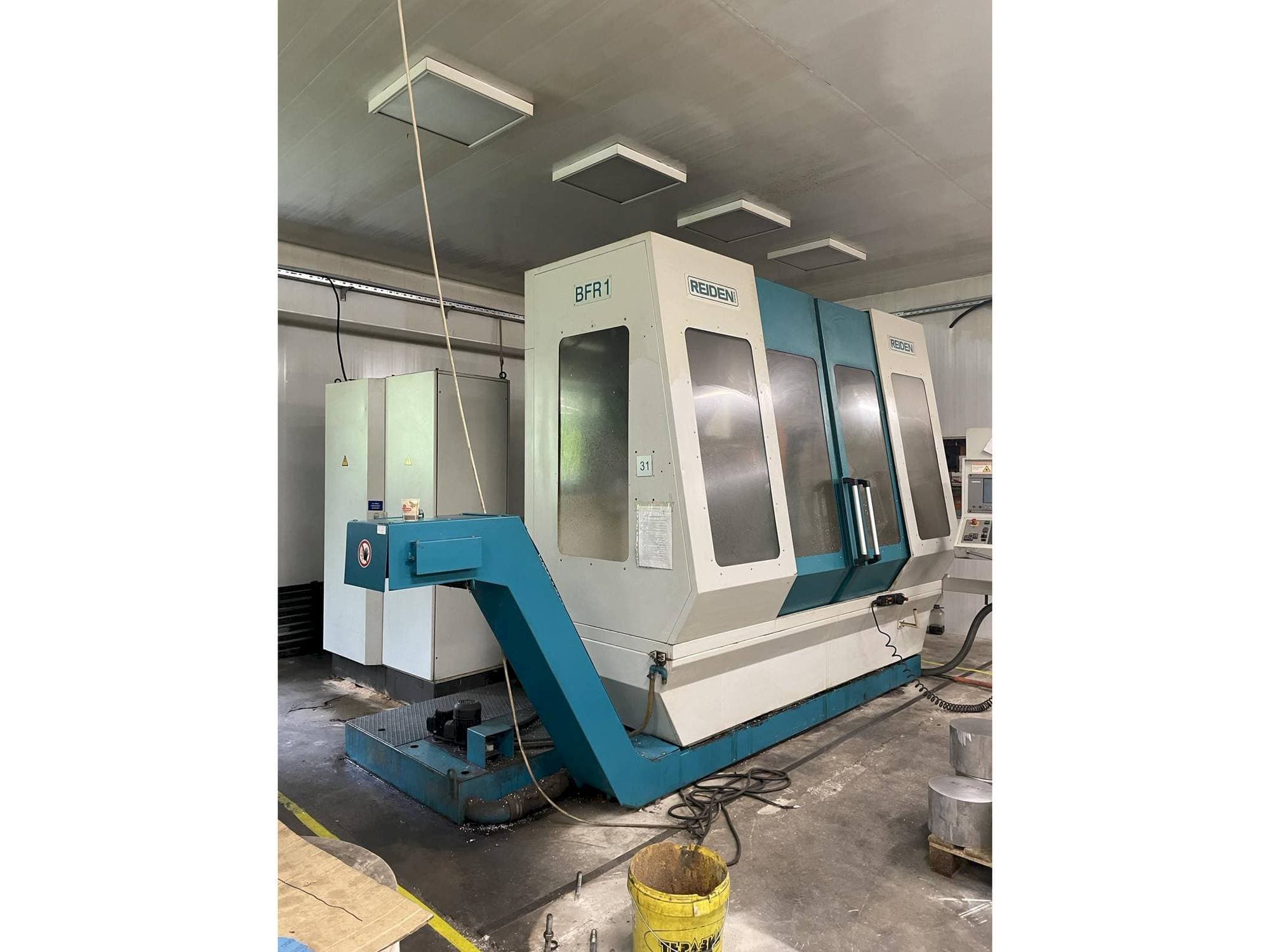 Vooraanzicht van Reiden BFR 1 machine