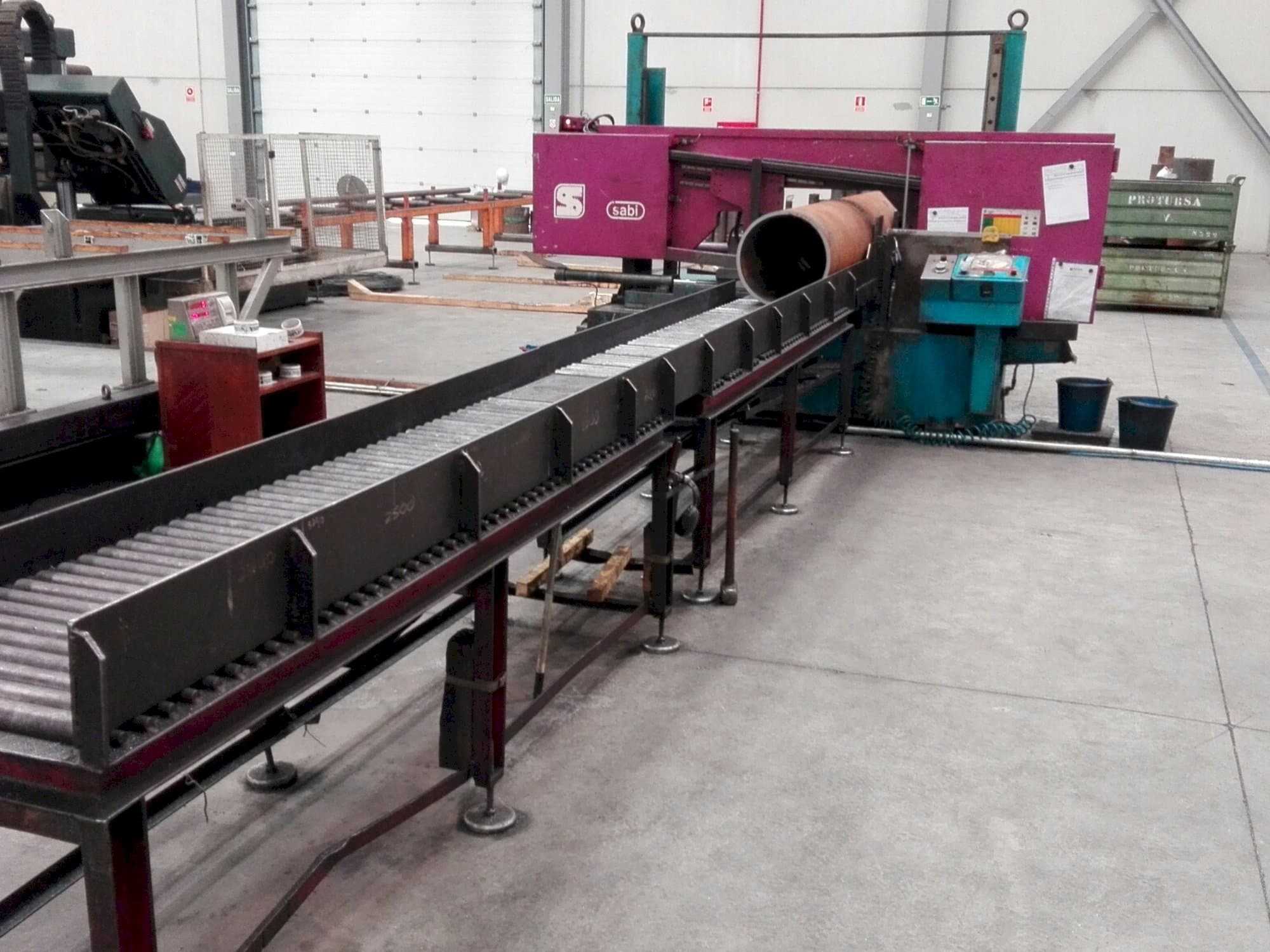 Vooraanzicht  van Sabi PB-450A-NC  machine