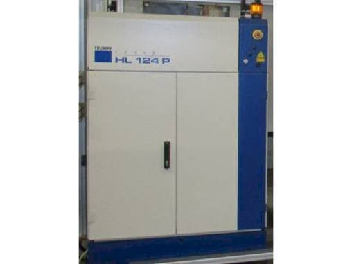Vooraanzicht van Trumpf HL 124 P machine