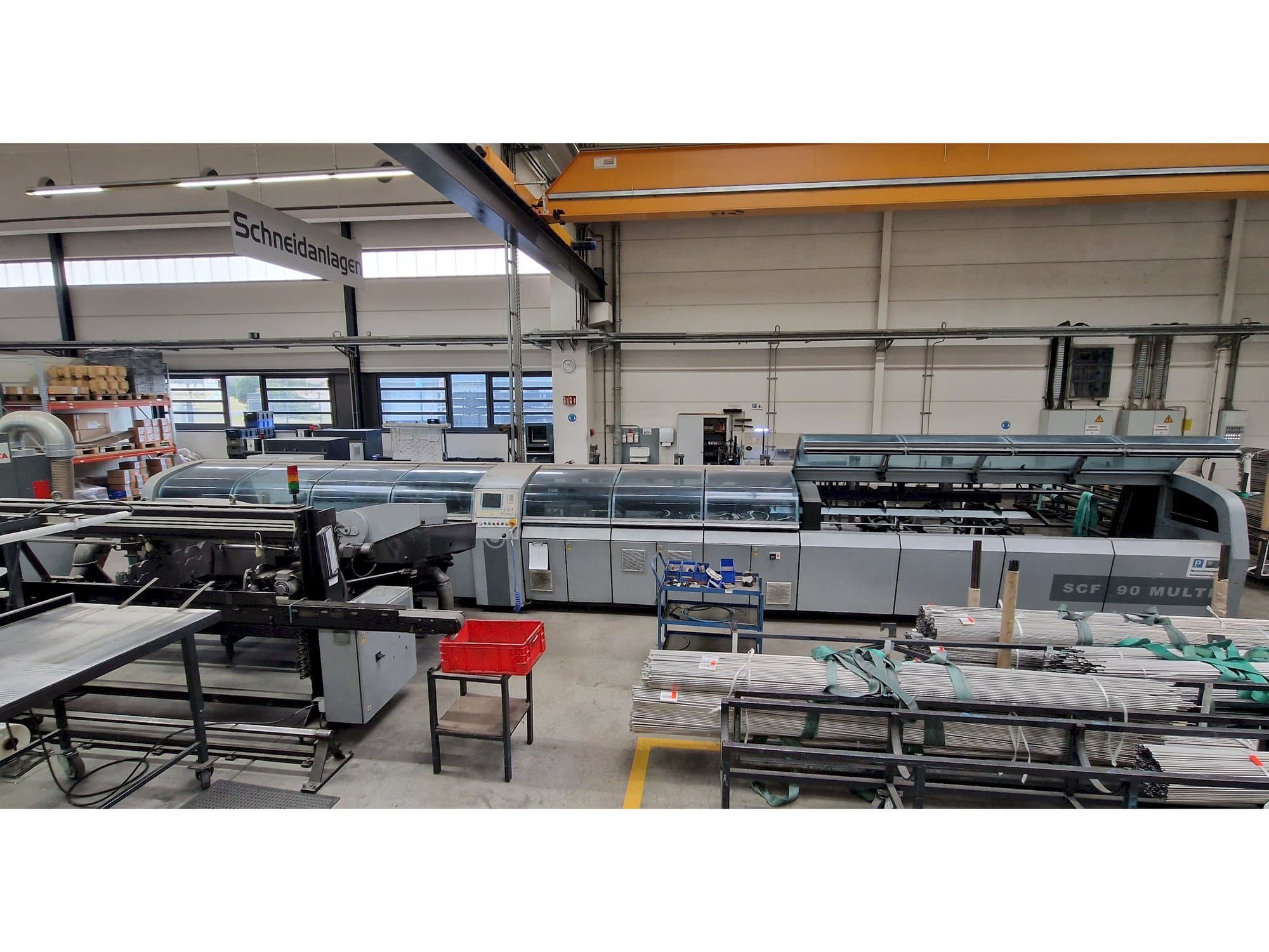 Vooraanzicht van Bewo SFC90 machine