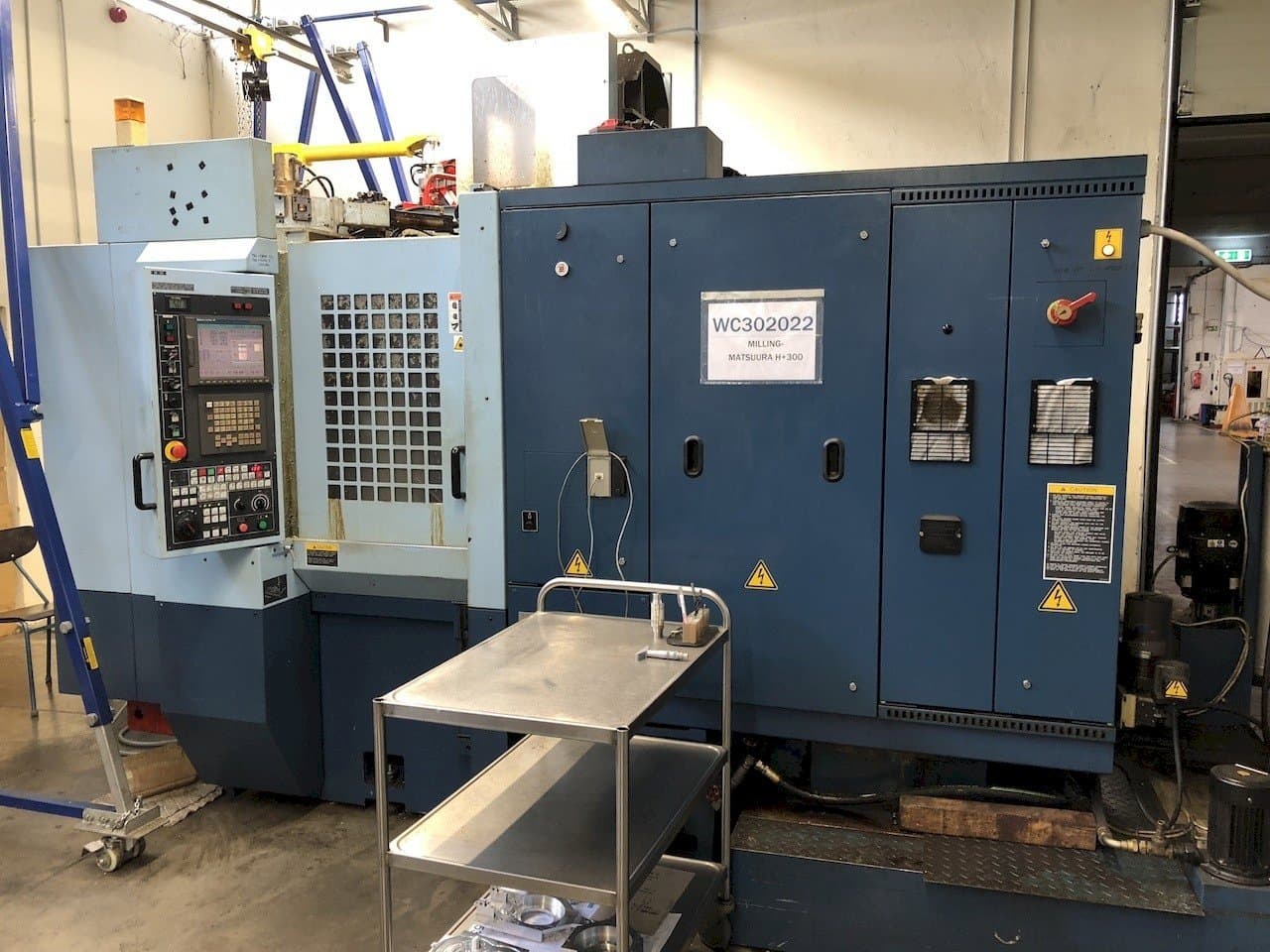 Vooraanzicht van Matsuura H Plus-300 machine