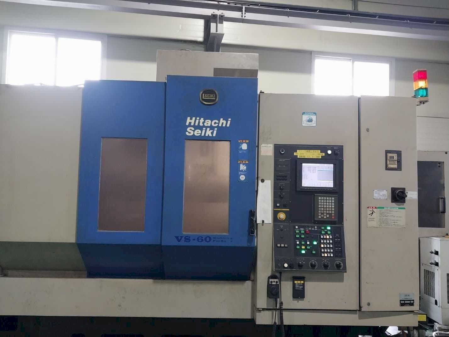 Vooraanzicht van HITACHI SEIKI VS60 machine