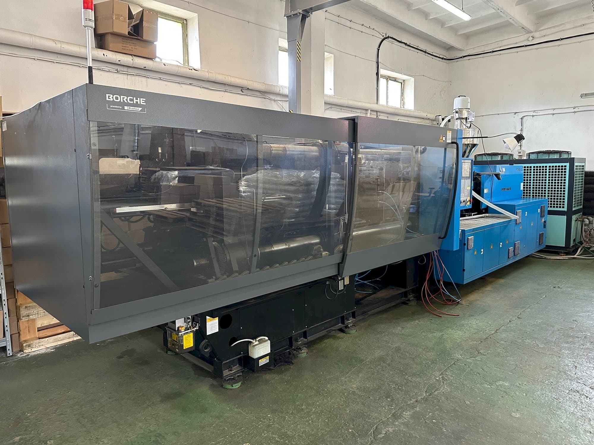 Vooraanzicht  van BORCHÊ BS400 Economic  machine