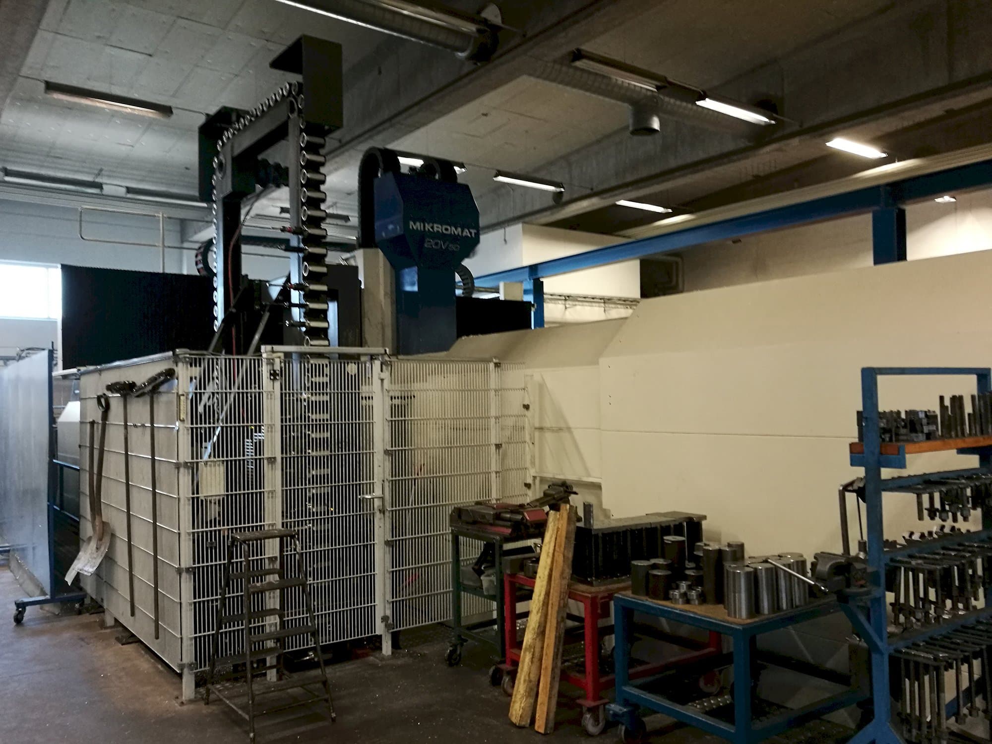 Detail  van MIKROMAT 20V 5D machine