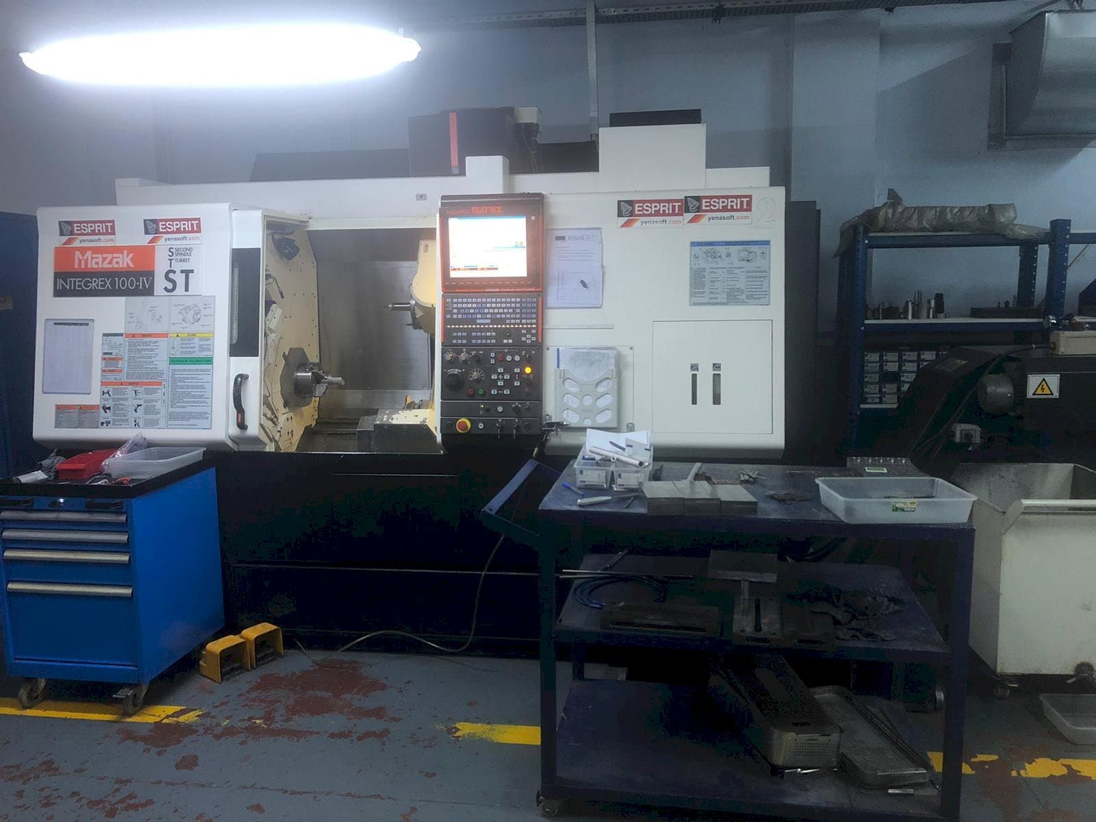 Vooraanzicht van Mazak Mazak Integrex 100 ST machine
