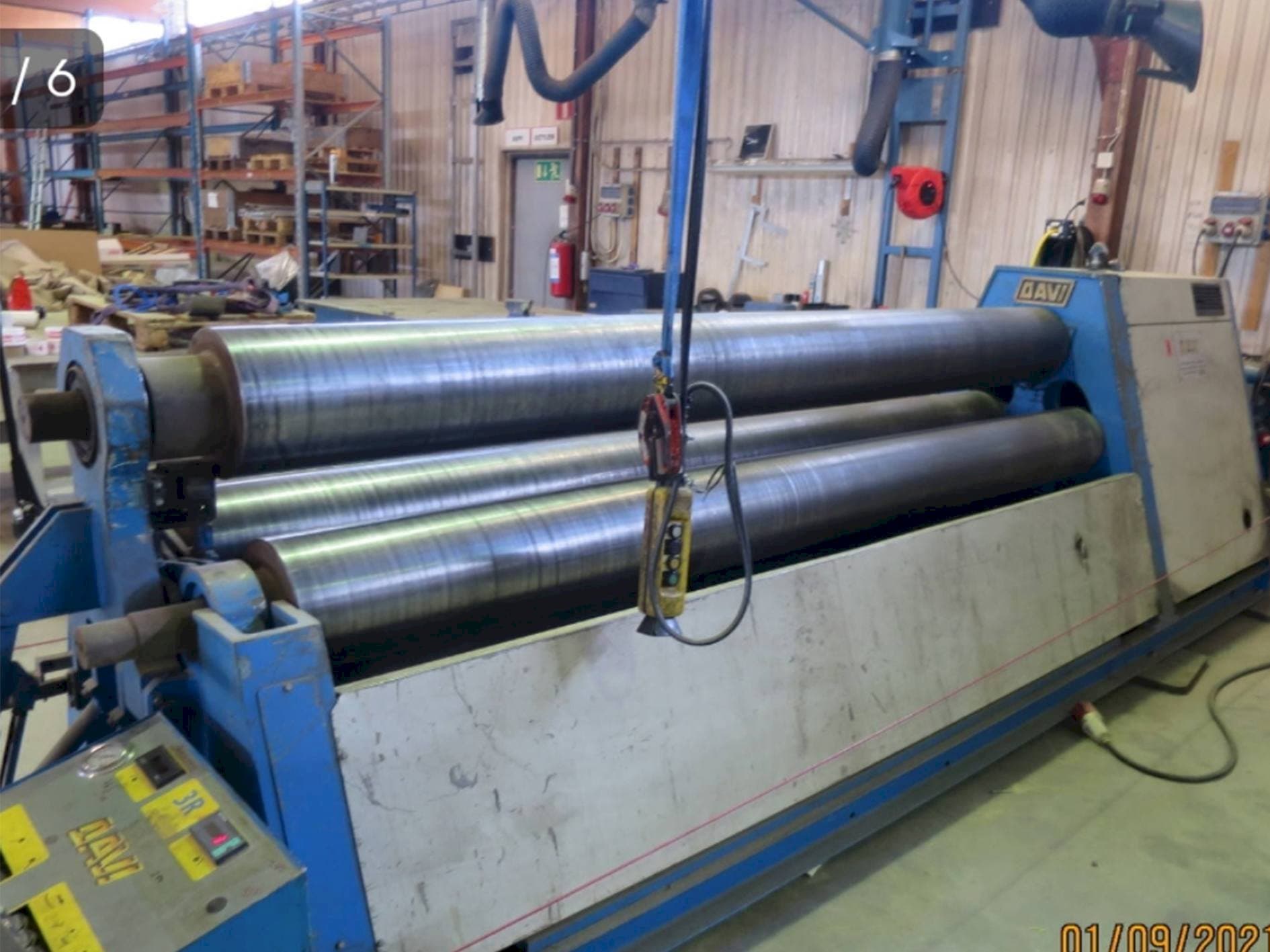 Vooraanzicht van PROMAU MCO 3028 machine