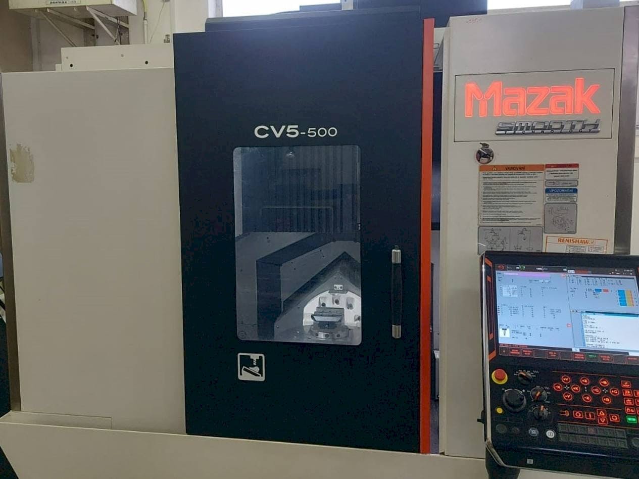 Vooraanzicht  van Mazak CV5-500  machine