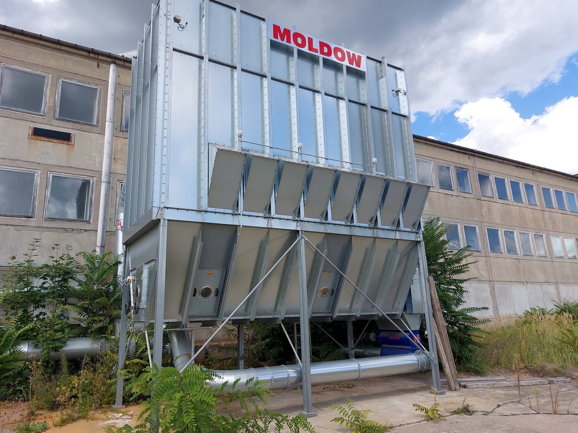 Vooraanzicht  van MOLDOW MHL Casing EXP  machine