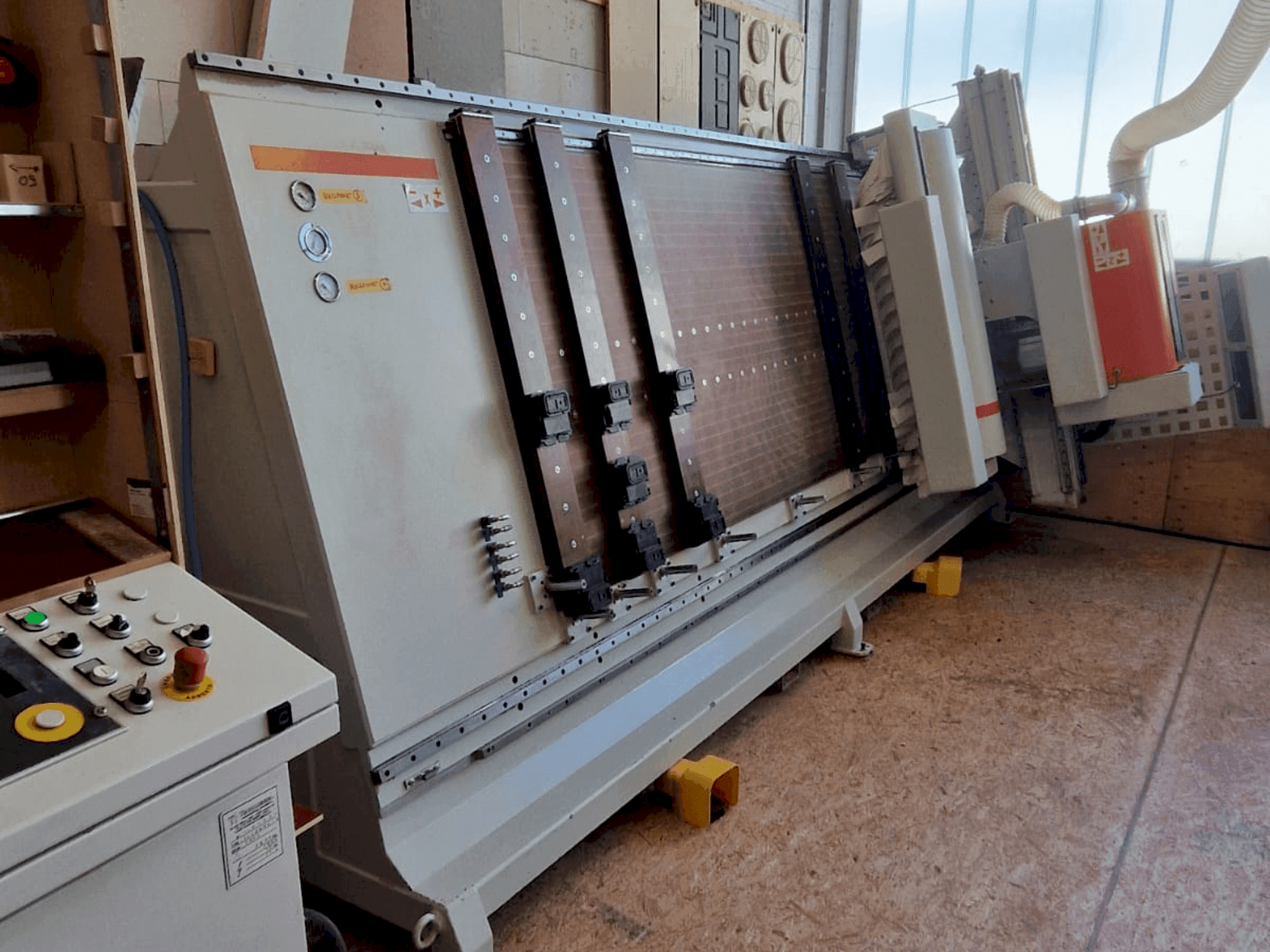 Vooraanzicht  van TECNOTEAM TECNOFLEX  machine