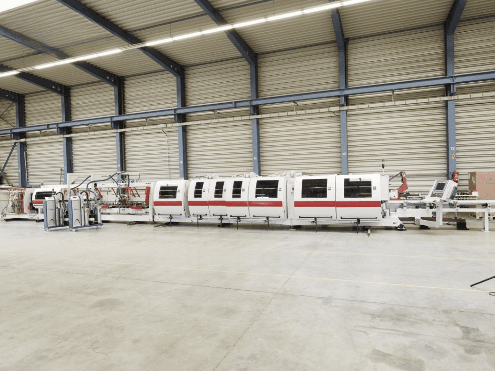 Vooraanzicht  van WEHRMANN Combima /K/I/R80/1260/V  machine