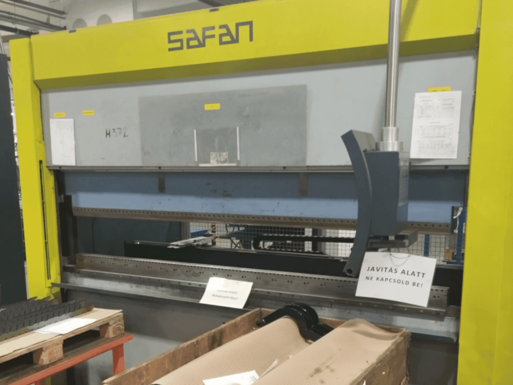 Vooraanzicht  van Safan E-Brake 80-2550 TS 1  machine