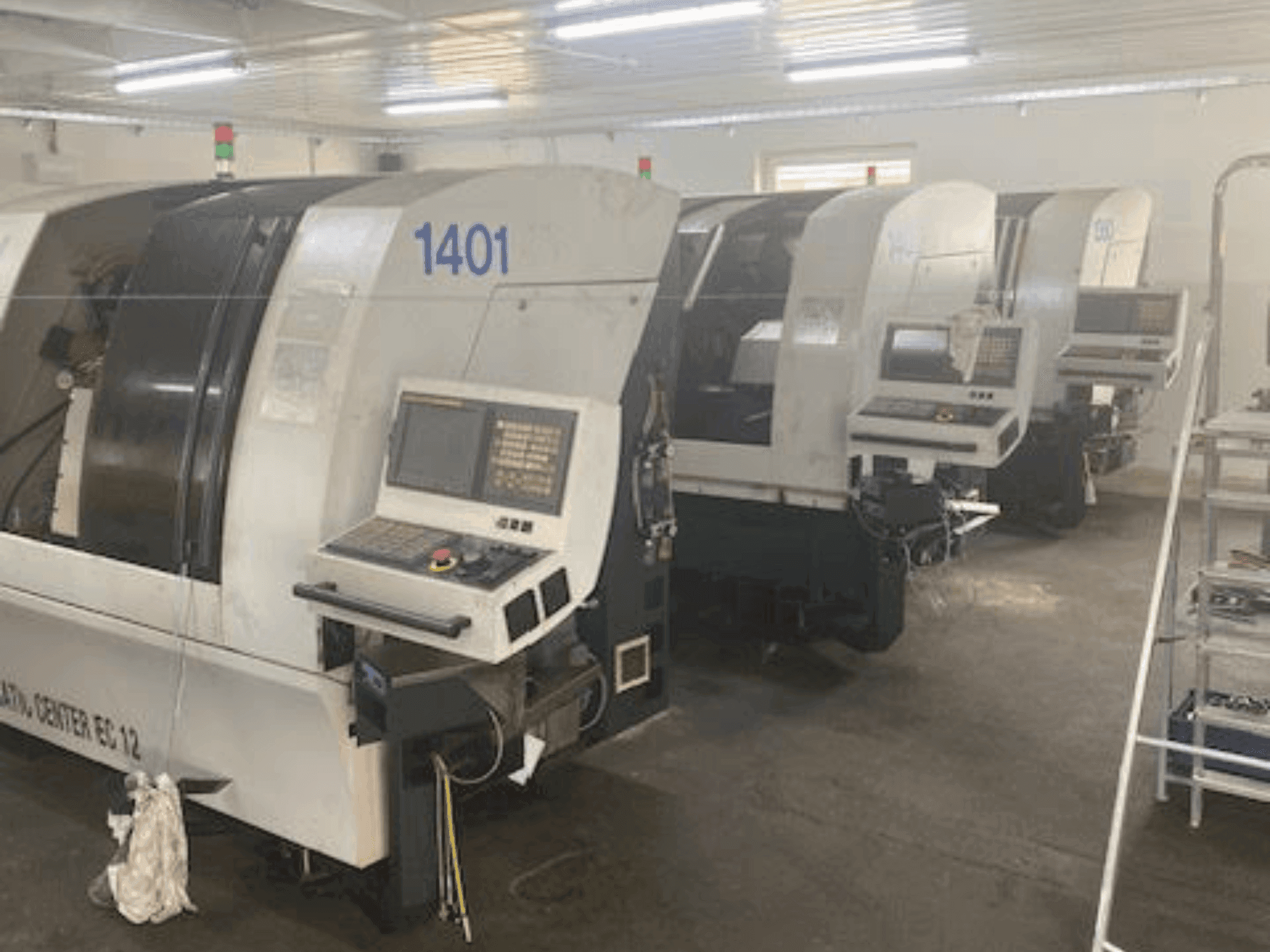 Vooraanzicht van ESCO Escomatic EC12 machine