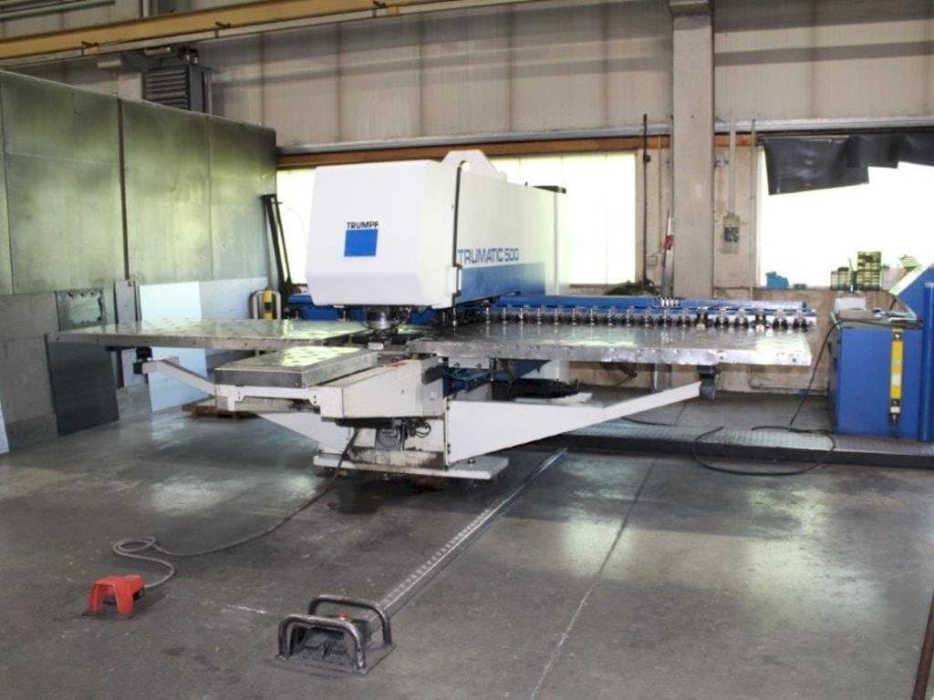 Vooraanzicht van Trumpf Trumatic 500 machine