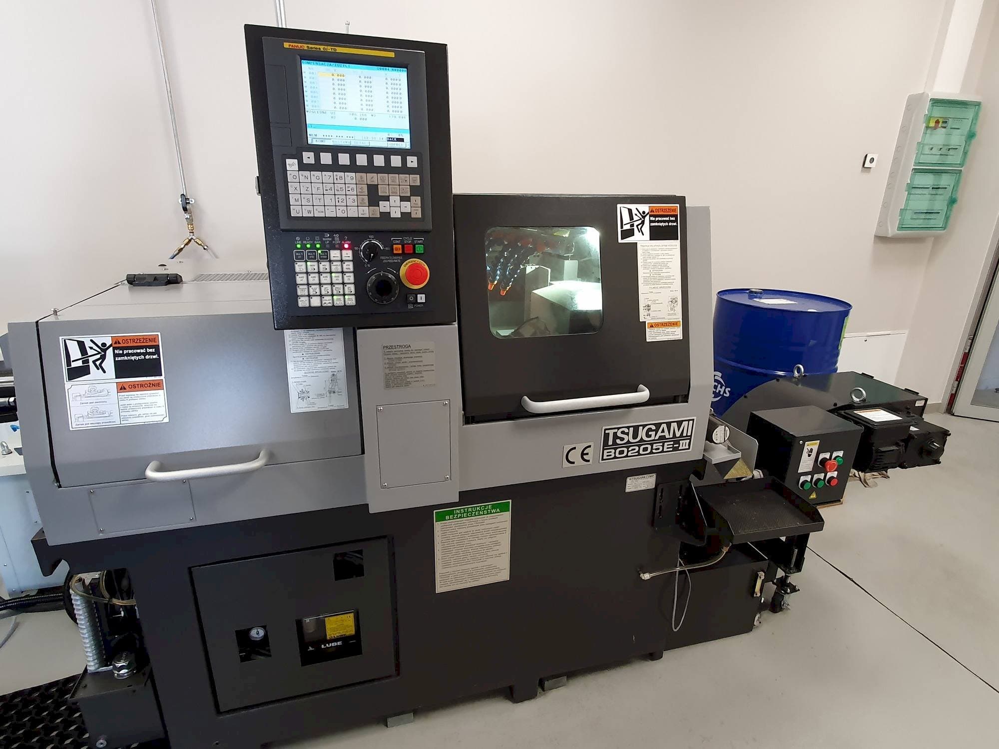 Vooraanzicht van TSUGAMI B0205E-III machine