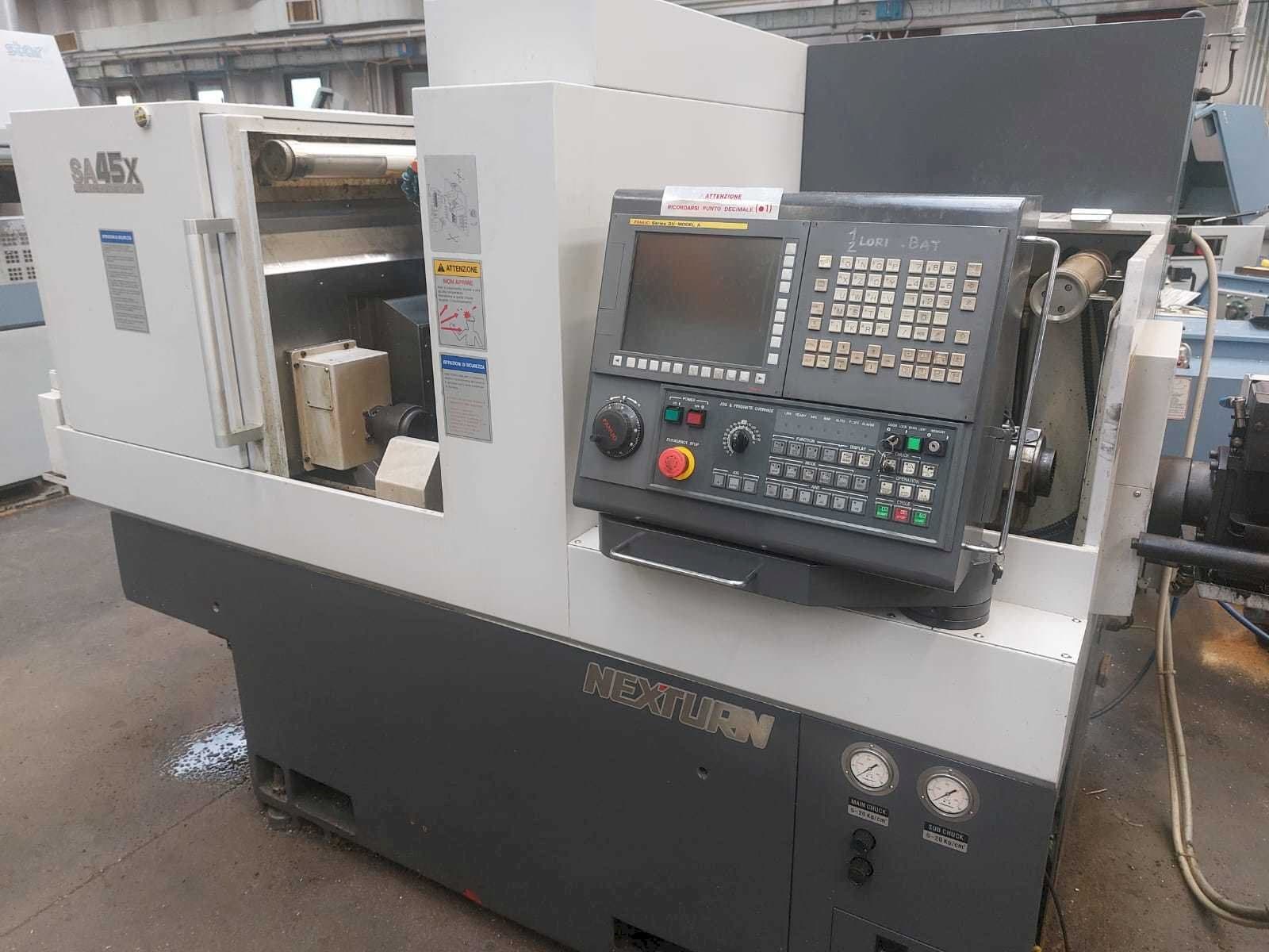 Vooraanzicht van Nexturn SA 45X machine