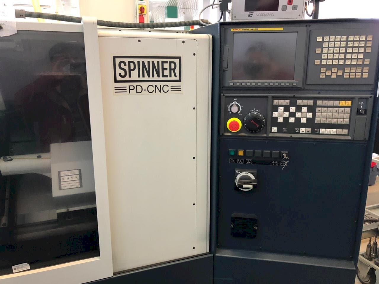 Vooraanzicht van SPINNER PD machine