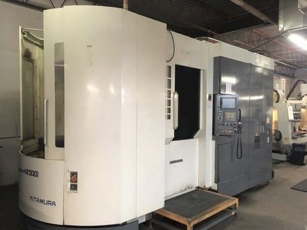 Vooraanzicht van Kitamura Mycenter HX500i machine