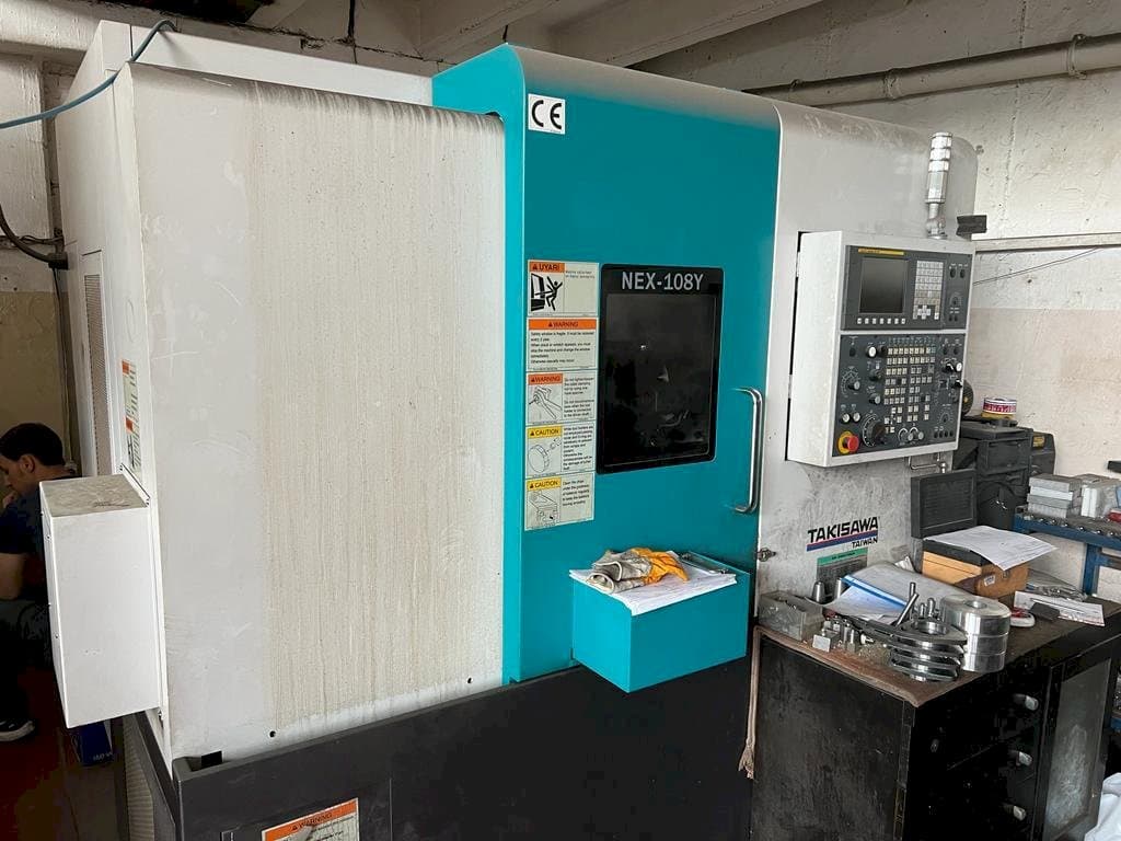 Vooraanzicht van Takisawa NEX-108Y machine