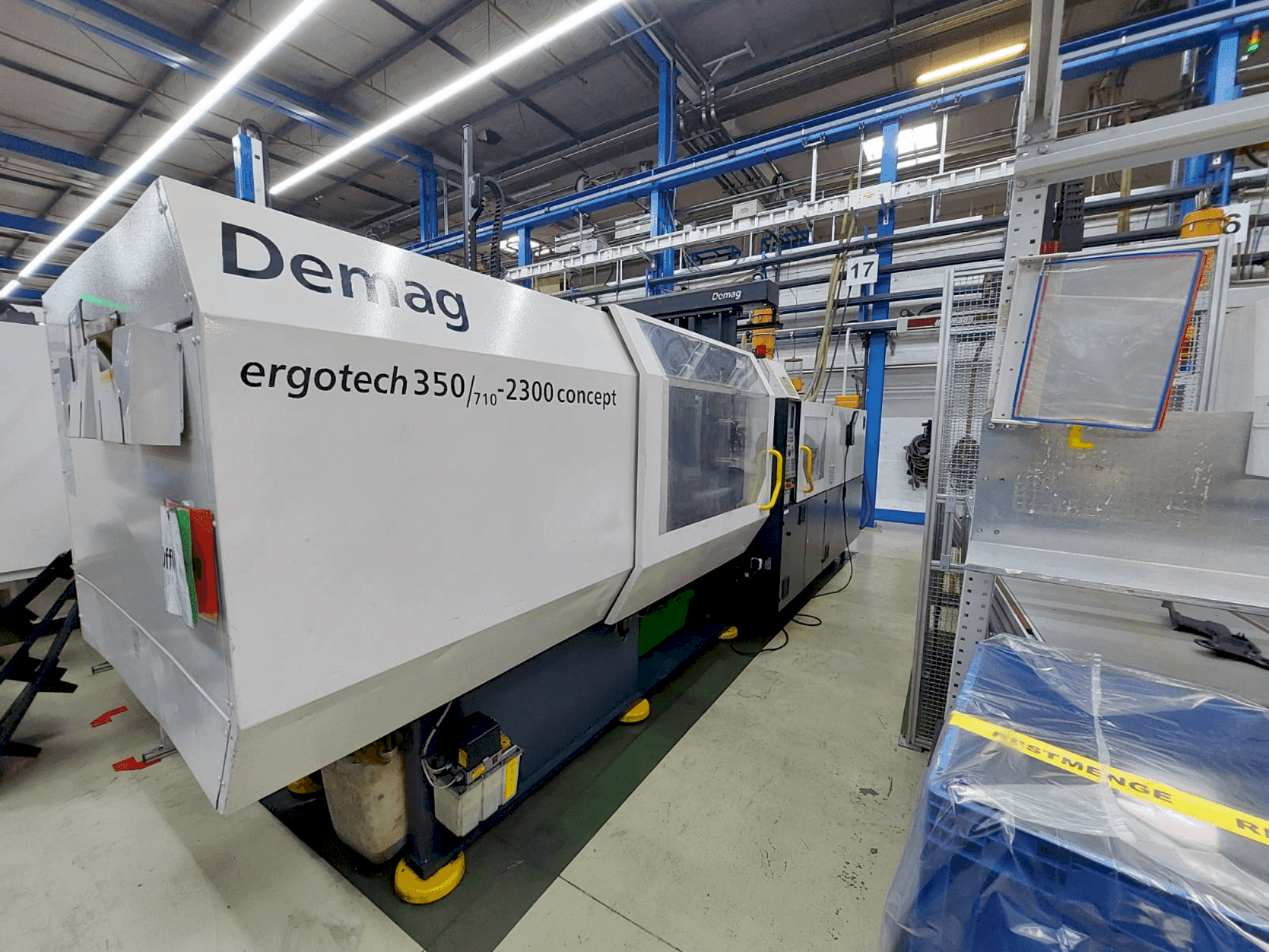 Vooraanzicht van DEMAG Ergo-Tech 350 Concept machine
