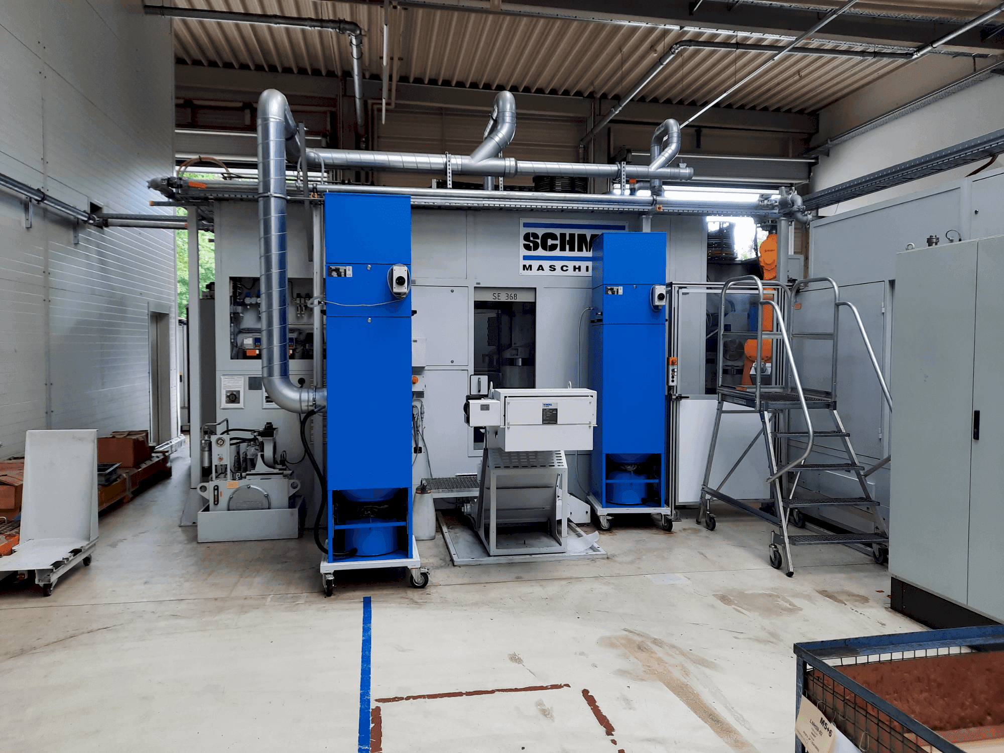 Vooraanzicht  van SCHMID SE 368  machine