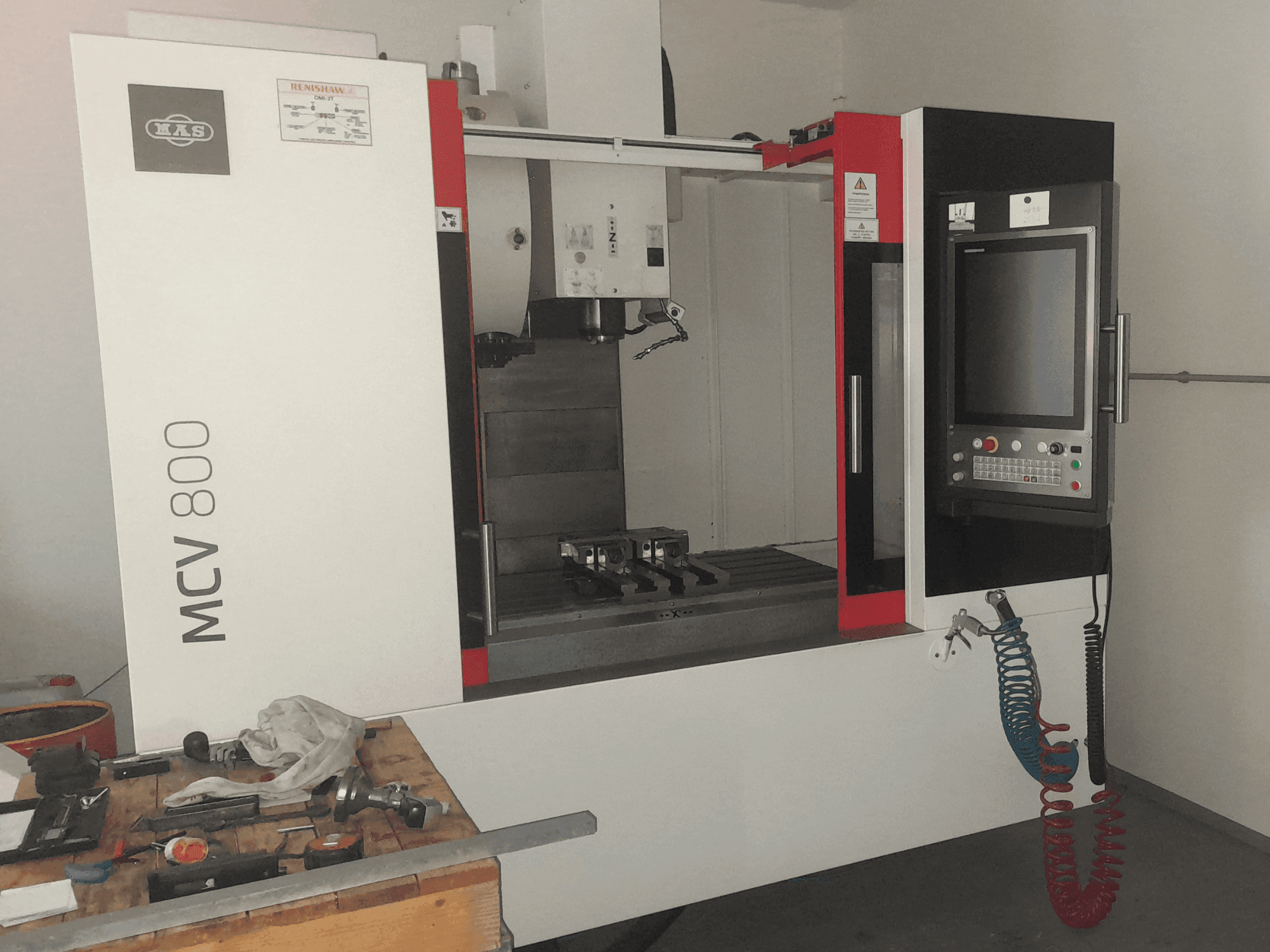 Vooraanzicht van KOVOSVIT MAS MCV 800 QUICK (2022) machine