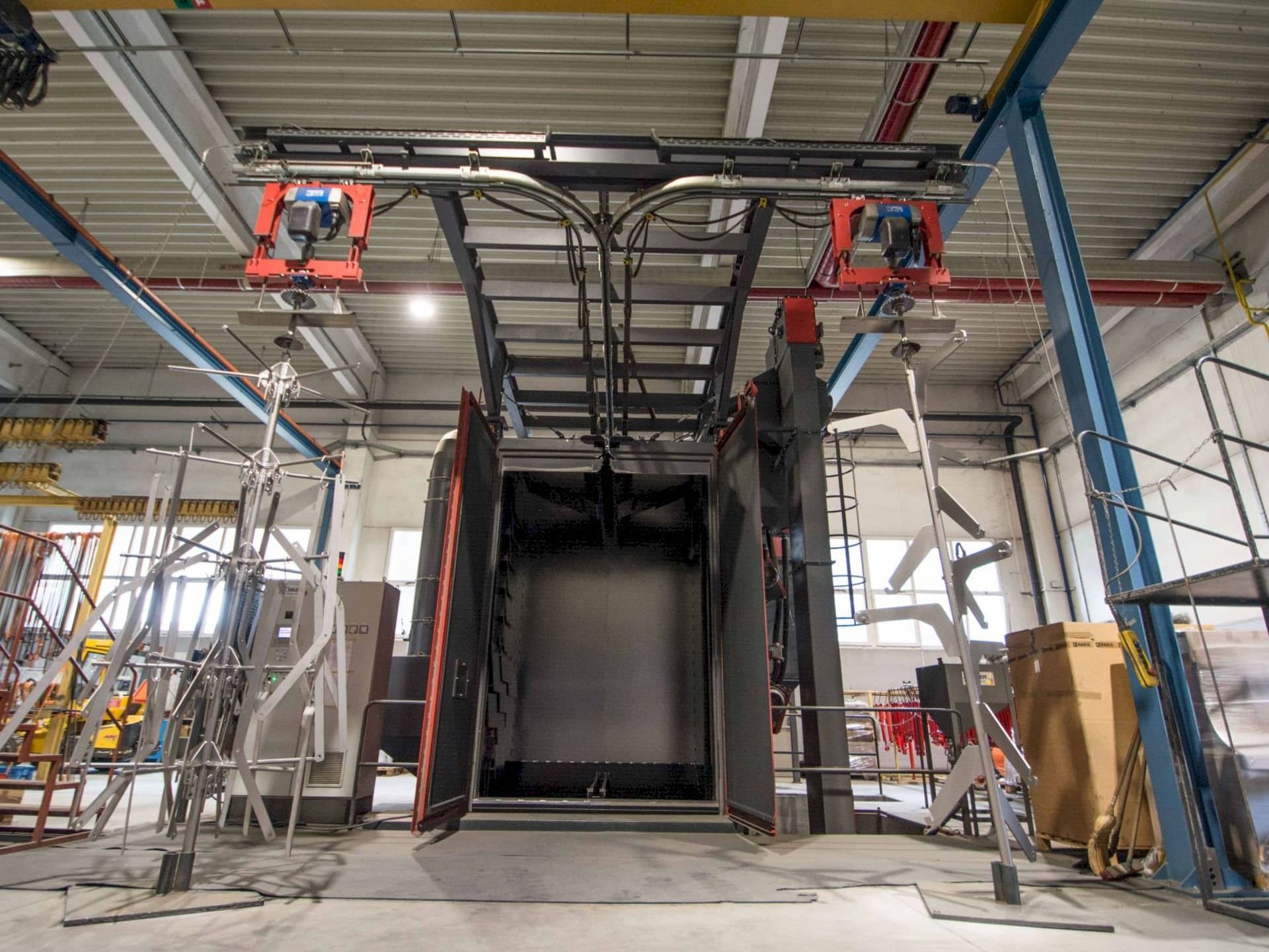 Vooraanzicht van Rosler RHBE 20/30 machine