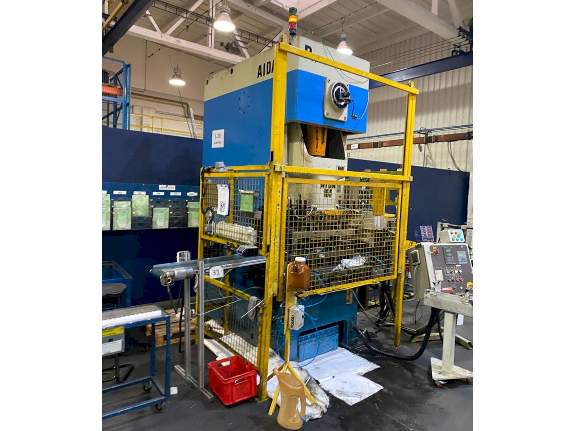 Vooraanzicht  van AIDA NC 1-150  machine